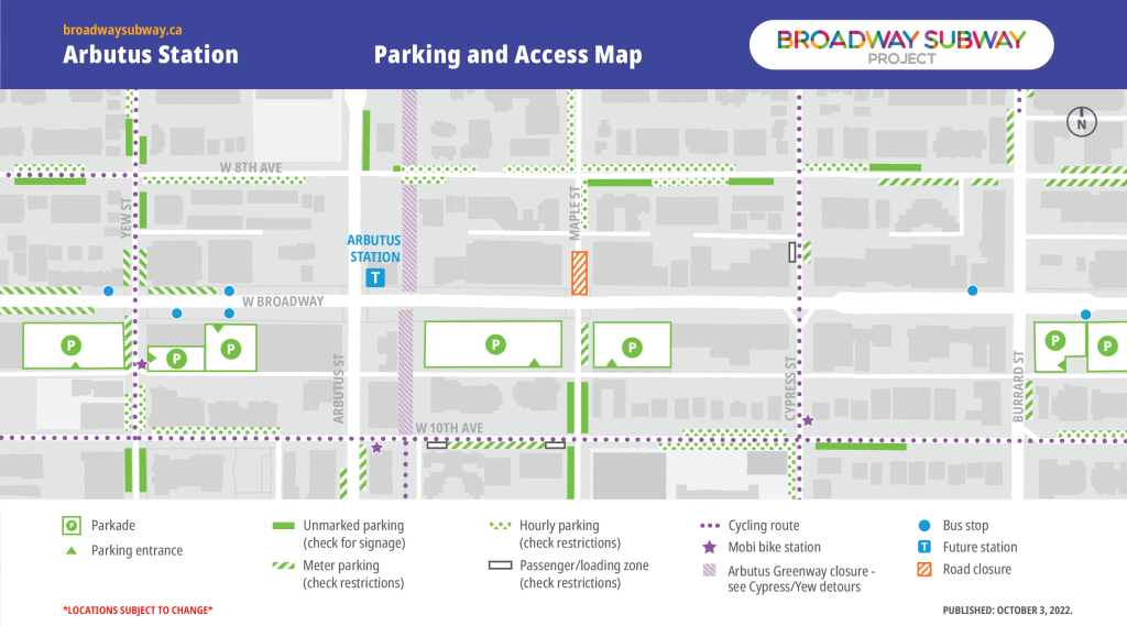 Maps - Broadway Subway Project