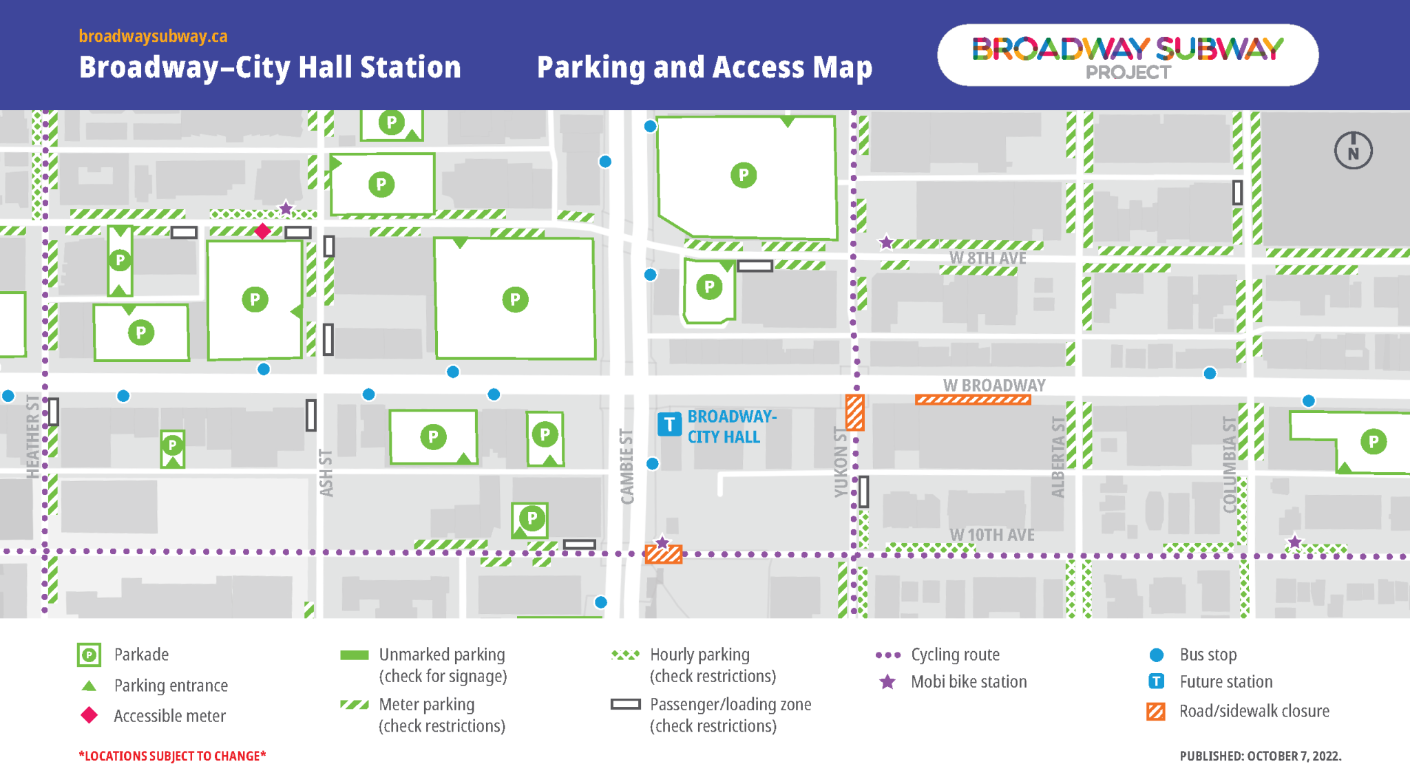 Maps - Broadway Subway Project