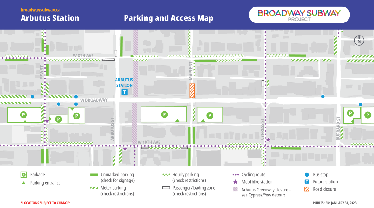 Maps - Broadway Subway Project